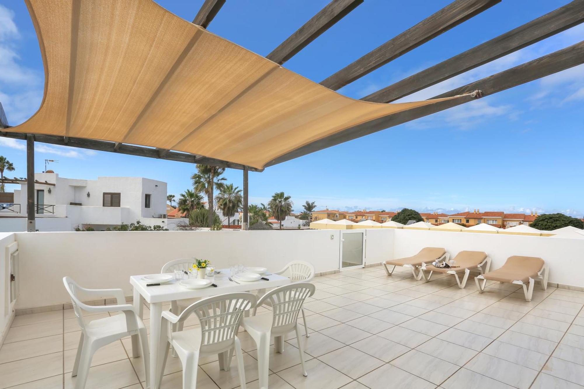 Residencia Lena Apartment Corralejo Bagian luar foto